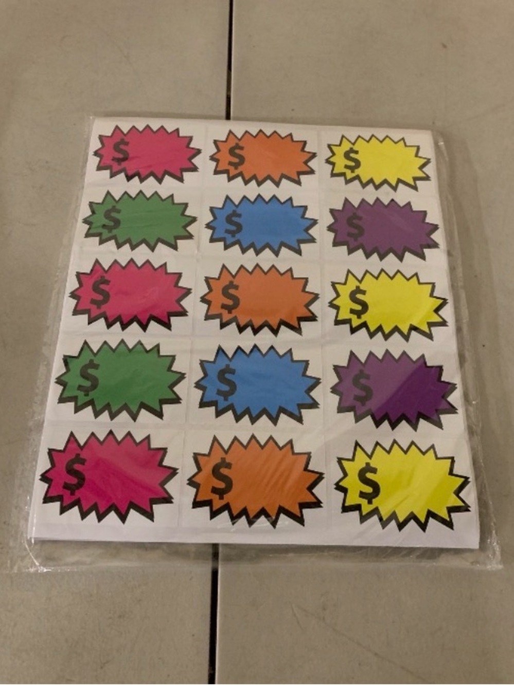 Pricing Sticker Tags - Picture 2 of 2